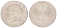 Deutschland 2 DM Max Planck 2 DM J.392 Kursmünze Max Planck 1971 D vz -