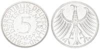 Deutschland 5 DM J.387 Silber Kursmünze, Silberalder -