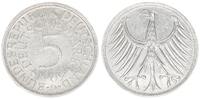 Deutschland 5 DM J.387 Silber Kursmünze -