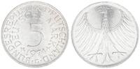 Deutschland 5 DM J.387 Silber Kursmünze -