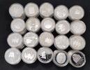 Deutschland / Eurowährung Lot 100 mal 10 Euro unserer Wahl Für Anleger: Lot 100 x 10 Euro Münzen PP in Kapsel - 925iger Silber -