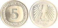 Deutschland / Bundesrepublik 5 Mark 5 DM Kursmünze 1980 D TOP-Erhaltung ! prägefrisch-stempelglanz -