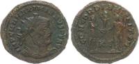 Antike / Römische Kaiserzeit / Maximianus Antoninian Maximianus RS Maxim. n.r. stehend Globus von Jupiter empfangend -
