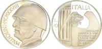Drittes Reich / Deutschland / Italien / Faschismus Medaille Mussolini 3. Reich Nationalsozialismus Medaille Mussolini spätere Prägung -