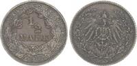 Kaiserreich Deutschland 1/2 Mark Deutsches Kaiserreich, 1/2 Mark Silber 1918 F -