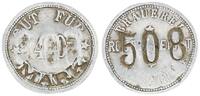 Notgeld Vaihingen 40 Pfennig/Mark Notgeld Vaihingen Brauerei Robert Leicht, mit Punze: 508, Biermarke -