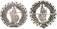 Schweiz Patriotische Brosche 2 Franken -