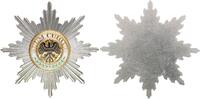 Deutschland / Kaiserreich Göde Medaille Späte Sammleranfertigung Bruststern Hoher Orden vom Schwarzen Adler -