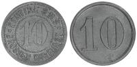 SMS grosser Kurfürst 10 Pfennig Schiffsgeld SMS Großer Kurfürst 10 Pfennig Zink Kantinengeld -