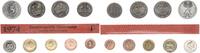 Deutschland / BRD / Kurssatz 1Pf. bis 5 DM BRD Kurssatz Einzelplatte 1974 F Stempelglanz -