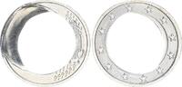 Deutschland - BRD 2 Euro Fehlprägung 2 € Kursmünze verprägter Ring ohne Innenteil,mit Riffelrand -