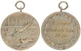 ohne Ort Sportmedaille Sportmedaille, 1.Sieger Knabenbr.-Schw 50m -