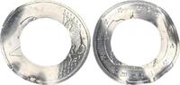 Deutschland - BRD 2 Euro Fehlprägung 2 Euro Bayern beprägter Ring ohne Innenteil,fast ohne Randschrift, Riffelrand -