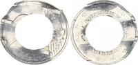 Deutschland - BRD 2 Euro Fehlprägung 2 Euro 2012 nur Ring beprägt, ohne Innenteil,ohne Randschrift, Riffelrand -