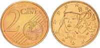 Frankreich 2 Cent Frankreich 2 Cent Kursmünze 1999 prägefrisch -