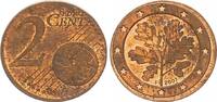 Deutschland 2 Cent auf 1 Cent Fehlprägung 2 Cent 2007 F auf 1 Cent Rohling !!! -