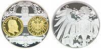 Deutschland / Kaiserreich Gigantenprägung 20 Mark 1914 Wilhelm II. v. Würtem Kaiserreich Gigantenprägung 20 Mark 1914 F Wilhelm II. v. Würtemberg -