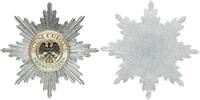 Deutschland / Kaiserreich Göde Medaille Späte Sammleranfertigung Bruststern Hoher Orden vom Schwarzen Adler -