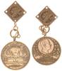 Kaiserreich, Luftfahrt Medaille Wilhelm II., Ballonflug Berlin -
