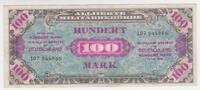 Deutschland... alliierte Militärbehörde 100 Mark 100 Mark-Banknote der alliierten Militärbehörde, Serie 1944 -