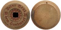 3. Reich Orden Anstecknadel aus Holz, Deine Hand dem Handwert 1935 -