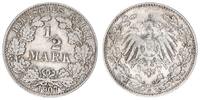 Deutsches Kaiserreich 1/2 Mark 1/2 Mark Silber - 1907 J Deutsches Kaiserreich -