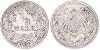 Deutsches Kaiserreich 1/2 Mark 1/2 Mark Silber - 1909 F Deutsches Kaiserreich -