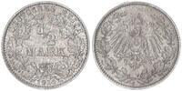 Deutsches Kaiserreich 1/2 Mark 1/2 Mark Silber - 1914 J Deutsches Kaiserreich -