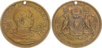 Kaiserreich/Preussen Otto v. Bismarck 1895 Otto v. Bismarck Kupfermedaille 1895 auf seinen 80. Geburtstag -