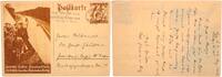 3. Reich Postkarte Postkarte mit Adilf Hitler -