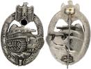 3. Reich Orden Panzerkampfabzeichen in Silber mit Hersteller -