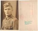 3. Reich Foto / Postkarte eines Soldaten -