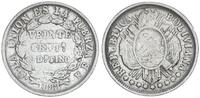 Bolivien 20 Centavos Bolivien Veinte Centavos 1883 -