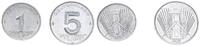 Deutschland / DDR Lot 1 + 5 Pfennig Lot 1und 5 Pfennig DDR 1952 A -