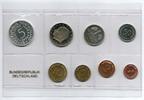 Deutschland / BRD 1Pf. bis 5 DM Kurssatz 1964 G Polierte Platte Auflage nur 600 Stück -