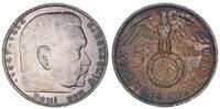Drittes Reich - Deutschland 5 Mark 3. Reich - 5 Reichsmark 1938 A Paul von Hindenburg -