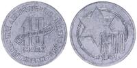 Deutschland / Polen / Getto Litzmannstadt 10 Mark (mit Echtheitszertifikat) Getto Litzmannstadt 10 Mark 1943 Aluminium -
