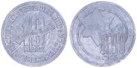 Deutschland / Polen / Getto Litzmannstadt 10 Mark (mit Echtheitszertifikat) Getto Litzmannstadt 10 Mark 1943 Aluminium -