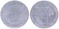 Deutschland / Polen / Getto Litzmannstadt 10 Mark (mit Echtheitszertifikat) Getto Litzmannstadt 10 Mark 1943 Aluminium -