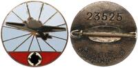 3. Reich Orden Reichsluftschutz Abzeichen 2 Form ** 23525 und Hersteller -