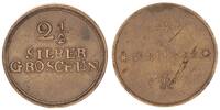 Brandenburg-Preußen, Probe? 2 1/2 Silbergroschen, Privatnotgeld Brandenburg-Preußen 2 1/2 Silbergroschen, Notgeld G.KLENKE ca. 1850 -