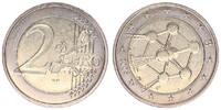 Belgien 2 Euro Stempeldrehung 2 € Münze Belgien 2006 - Atomium, Stempeldrehung 60° nach rechts -