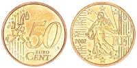 Frankreich 50 Cent Frankreich 50 Cent Kursmünze 2002 prägefrisch Besseres Jahr !!! -