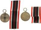 3. Reich Orden Kriegsverdienstmedaille mit Band -