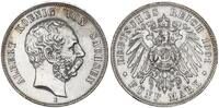 Deutsches Kaiserreich - Sachsen Sachsen 5 Mark 1901 E - König Albert 5 Mark 1901 E ss-vz, leichte Patina