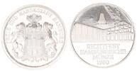 Deutschland / Bundesrepublik Medaille Hamburger Münze: Richtf. 1980, Rs: Stempel 3 Mark Hamburg ohne Mzz, -