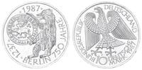 xxx Deutschland 10 DM Silber 1987 Gedenkmünze 750 Jahre Berlin J.441 prä... 11.18 £  +  6.89 £ shipping