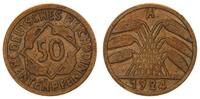 Deutschland / Weimar Zeitgenössische Fälschung 50 Pfennig Weimar 50 Rentenpfennig 1924 A Zeitgenössische Fälschung -