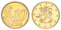 Finnland 10 Cent Finnland 10 Cent Kursmünze 2002 prägefrisch besseres Jahr !!! -