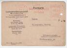 3. Reich / Litzmannstadt/Lodz Postkarte nach Litzmannstadt/Lodz Postkarte nach Litzmannstadt/Lodz, 1942, Unfallanzeige -